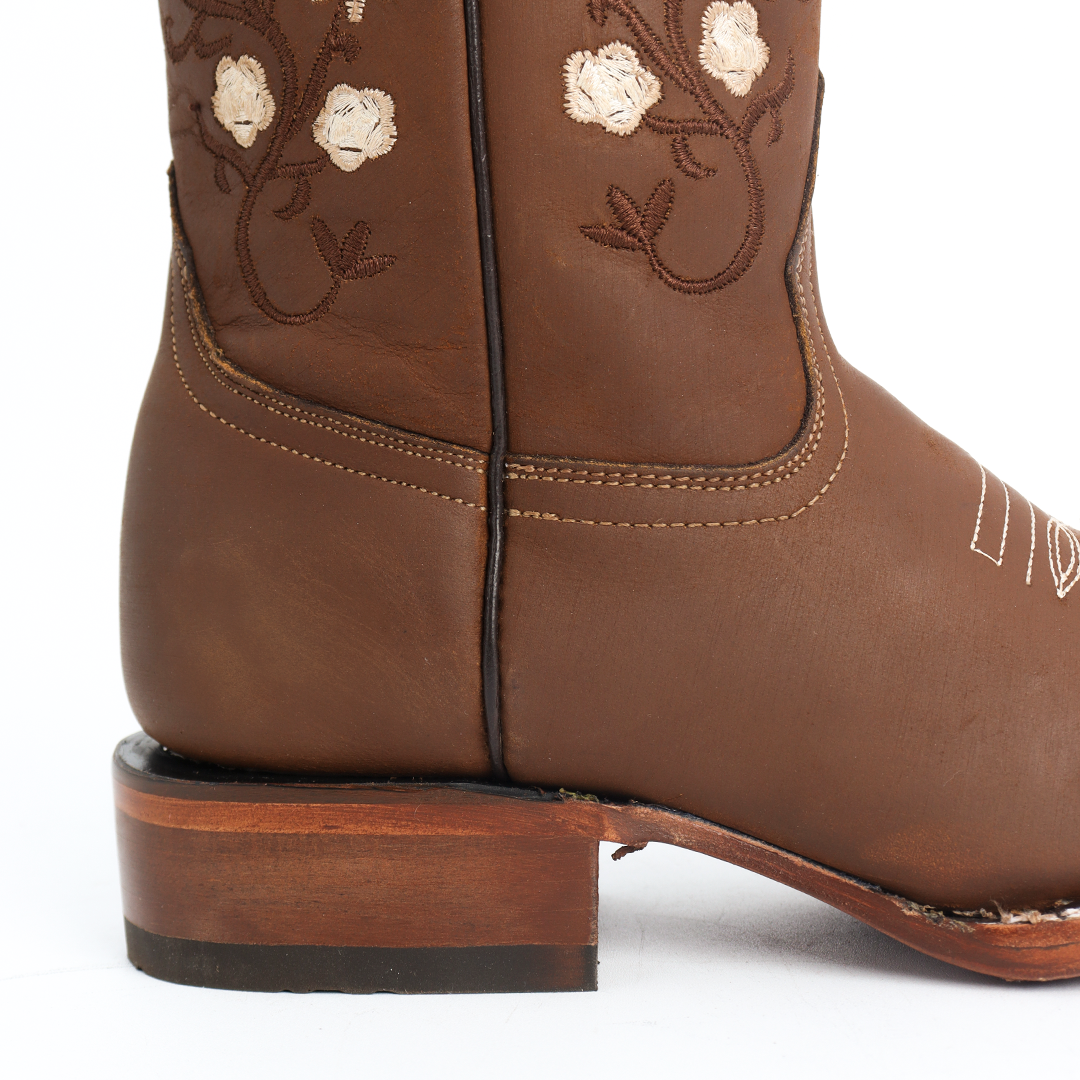Bota Vaquera Angela en Piel de Res PB211