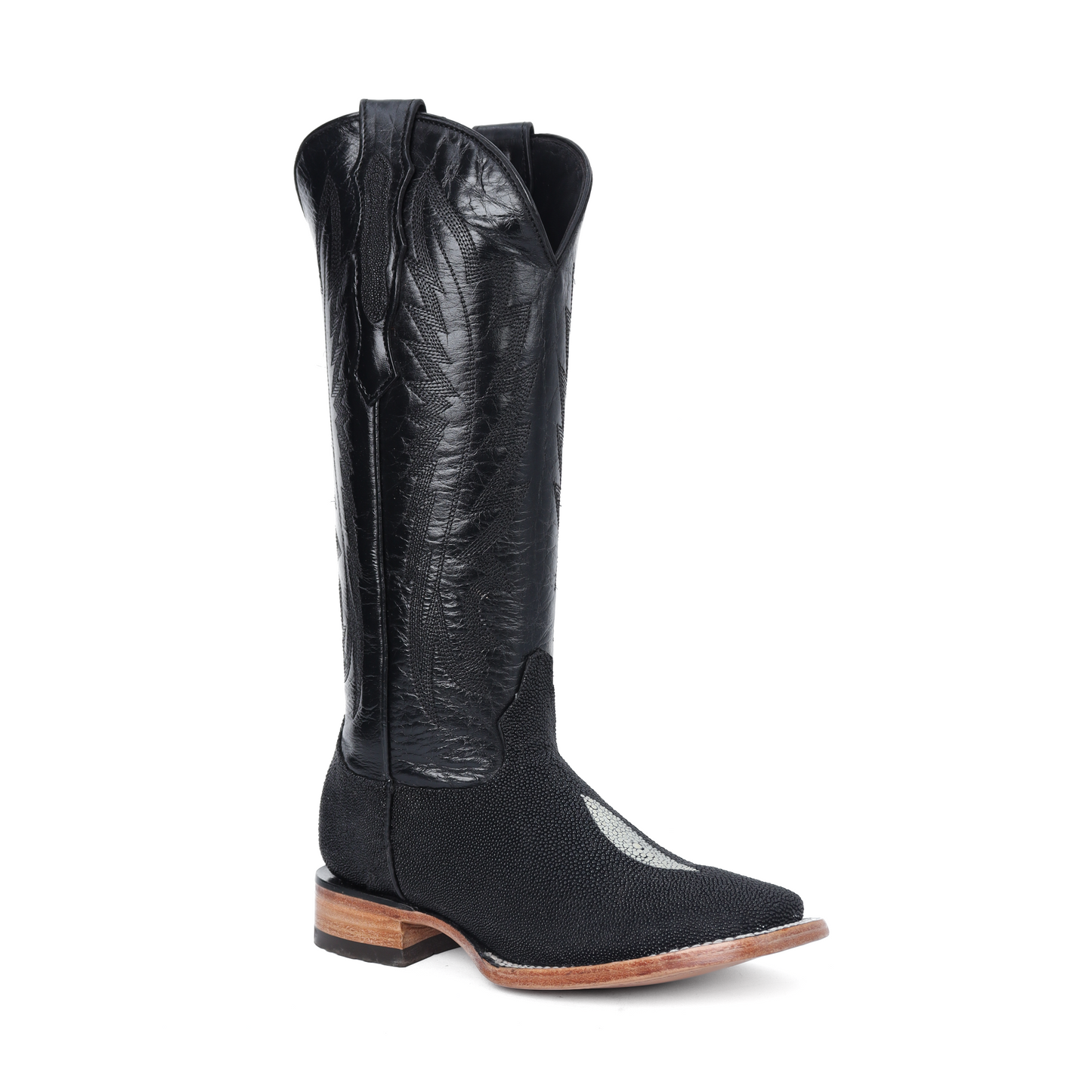 Bota Exótica en Piel de Mantarraya Bulldog PB406