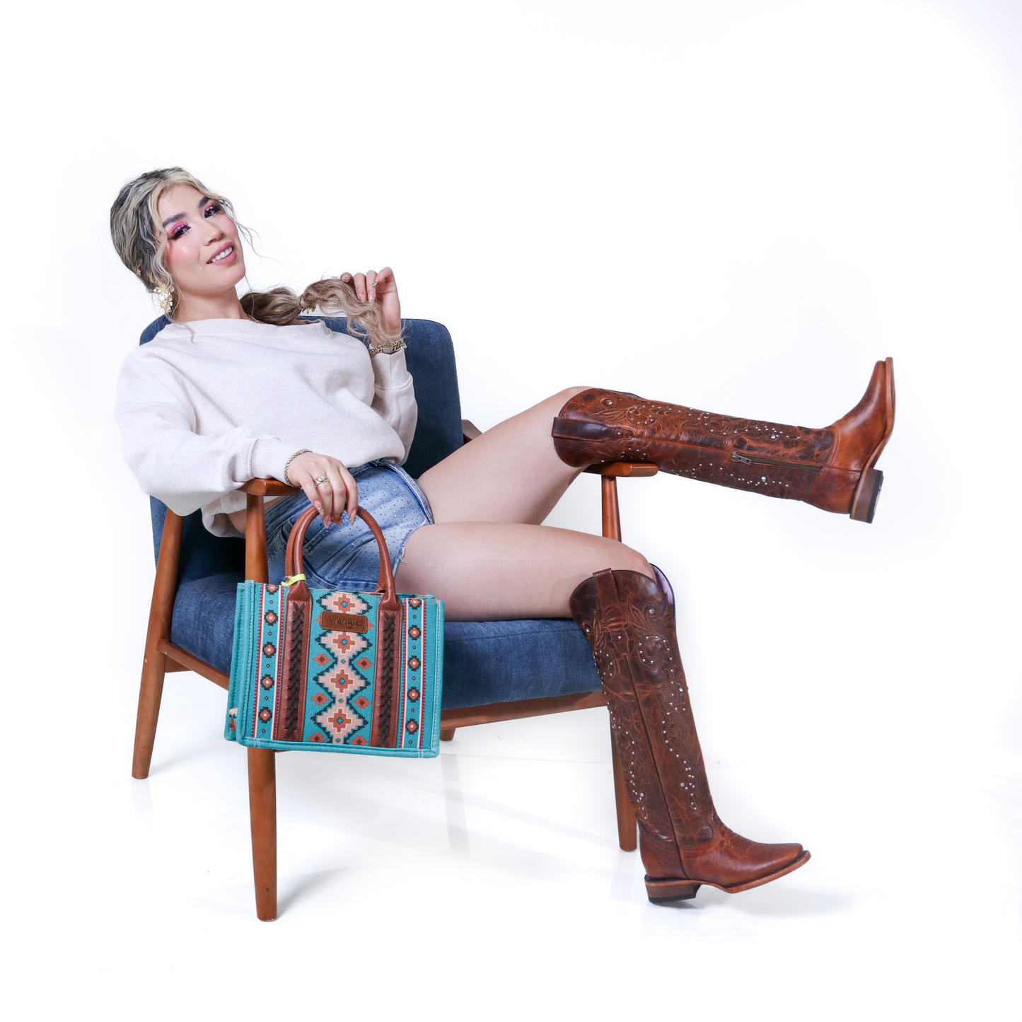 Bota Vaquera Emili en Piel de Res PB310