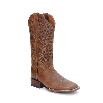 Bota Vaquera Andrea en Piel de Res PB205