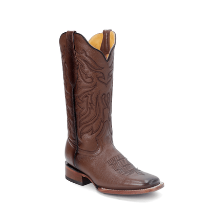 Bota Vaquera Western en Piel de Res PB201