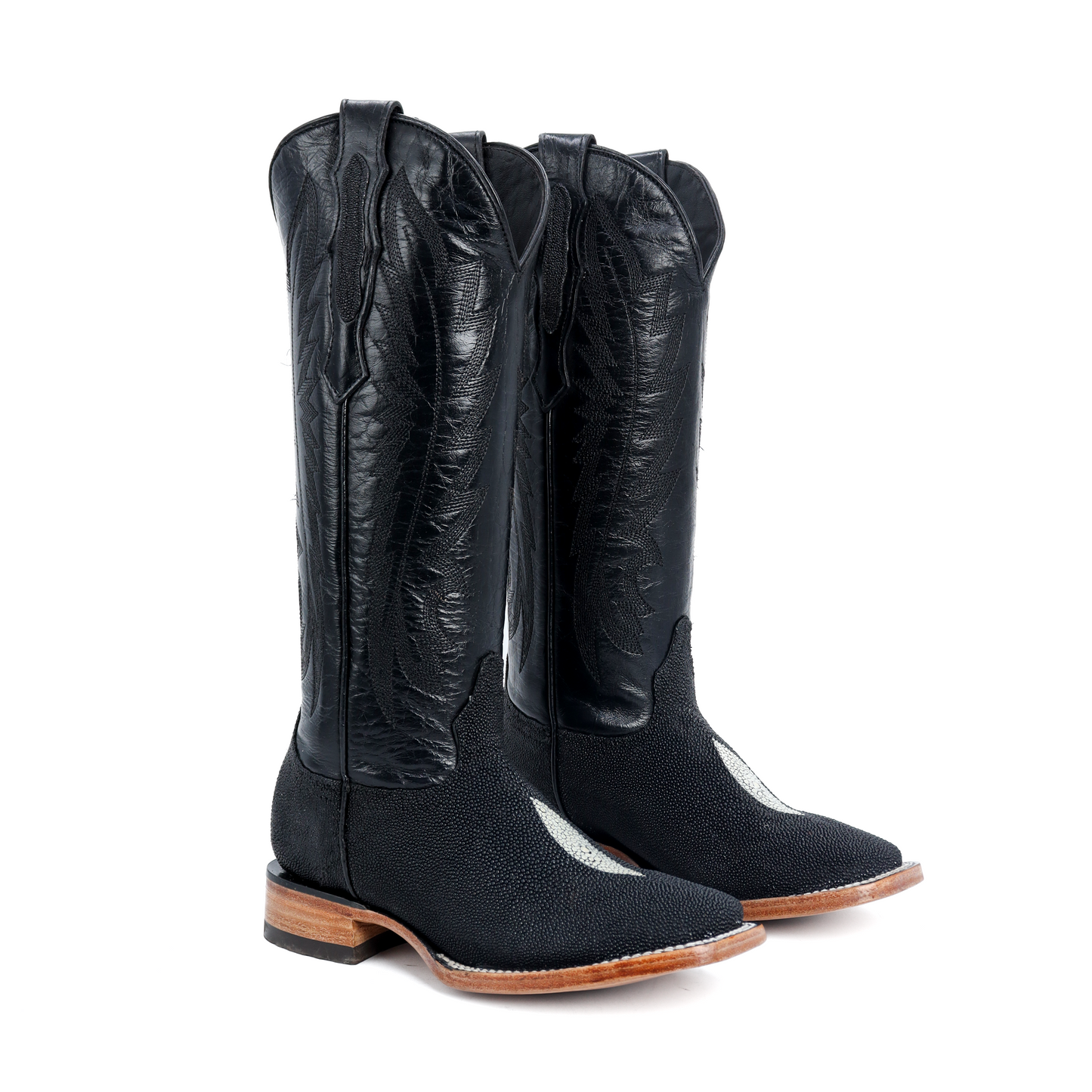 Bota Exótica en Piel de Mantarraya Bulldog PB406