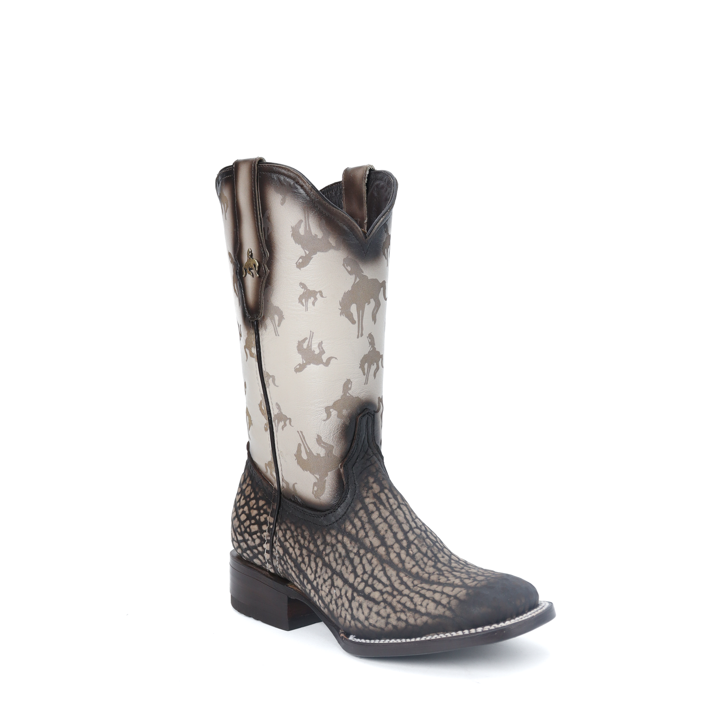 Bota Exótica en Piel de Cuello de Toro PB401