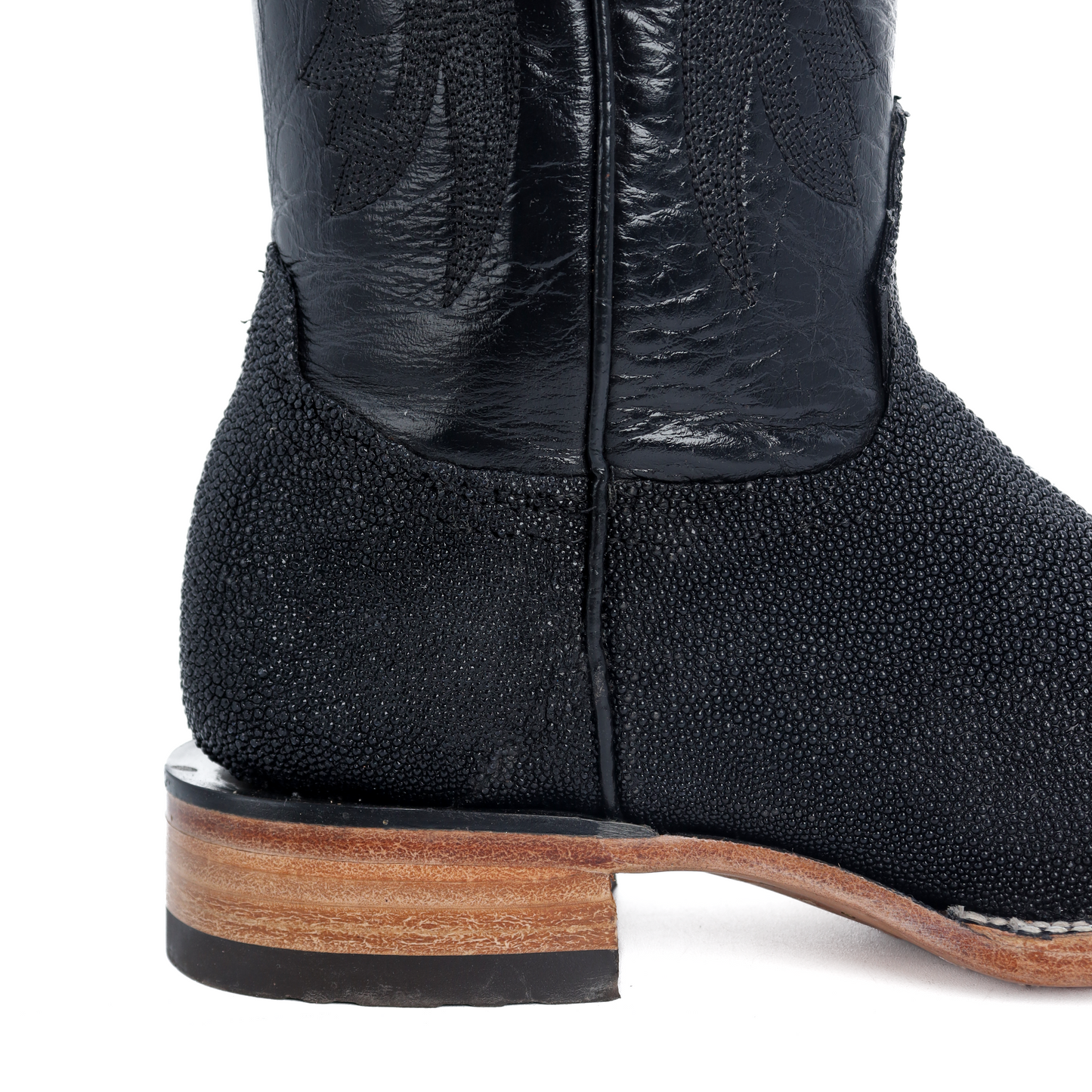 Bota Exótica en Piel de Mantarraya Bulldog PB406