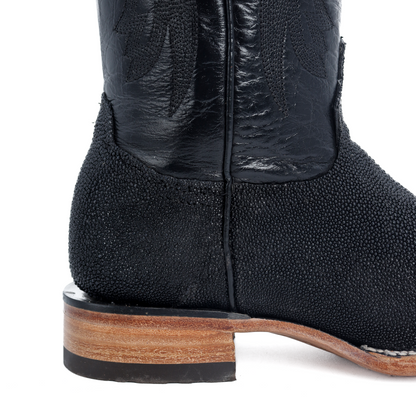 Bota Exótica en Piel de Mantarraya Bulldog PB406