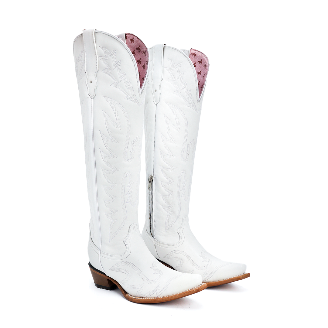 Bota Vaquera Lilian en Piel de Res PB301