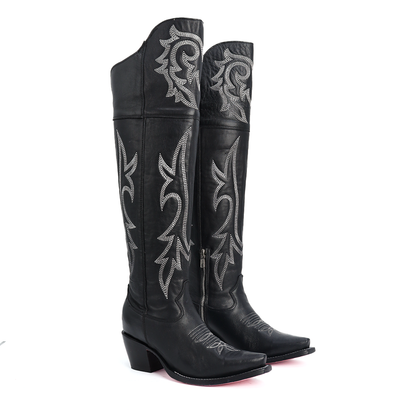 Bota Vaquera Zoé en Piel de Res PB307