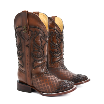 Bota Vaquera Plebe en Piel de Res PB212