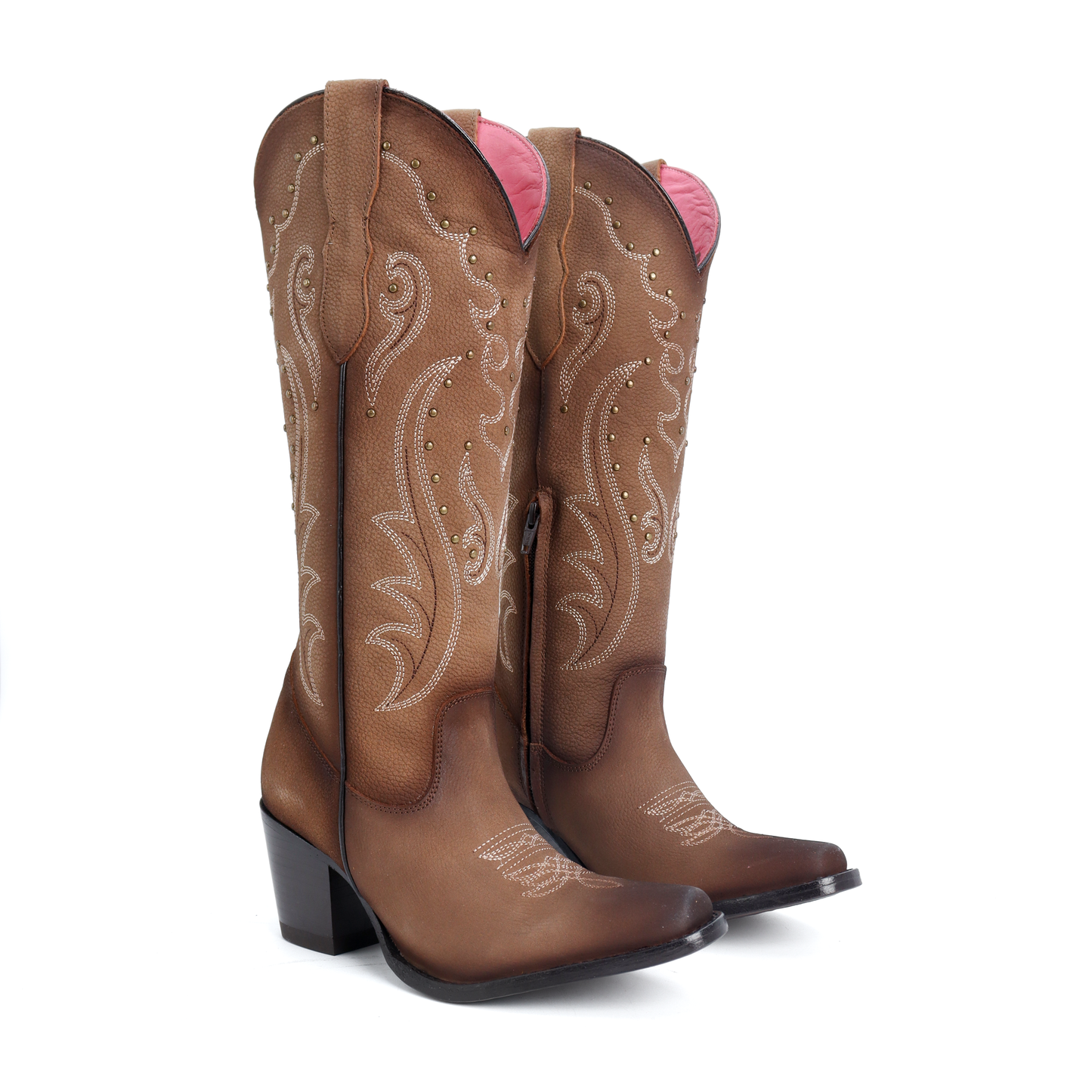 Bota Vaquera Danna en Piel de Res PB309