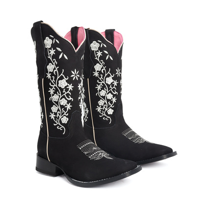 Bota Vaquera Dalia en Piel de Res PB202