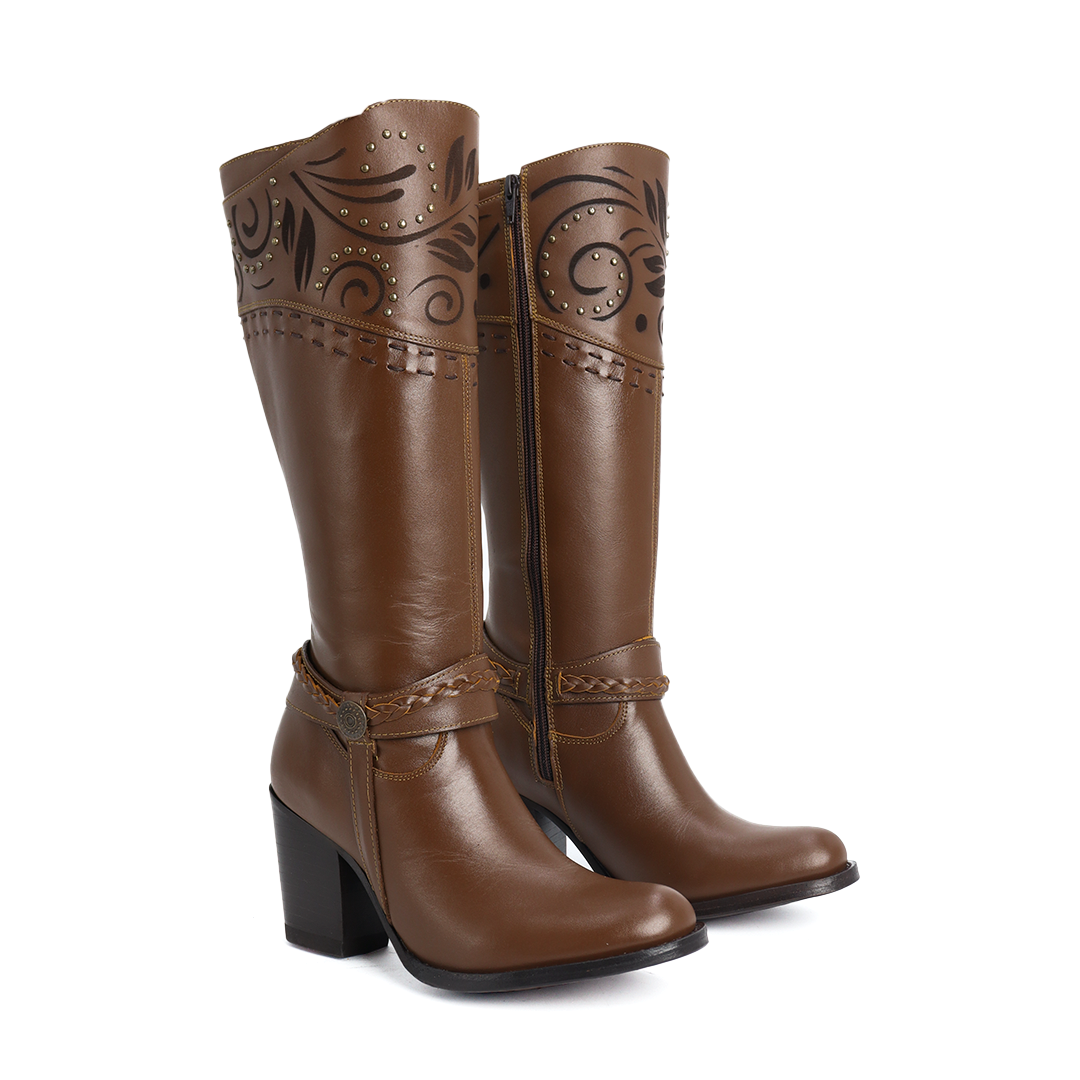 Bota Casual Duquesa en Piel de Res PB107
