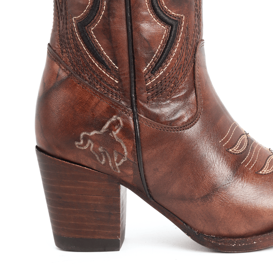 Bota Casual Juana en Piel de Res PB105
