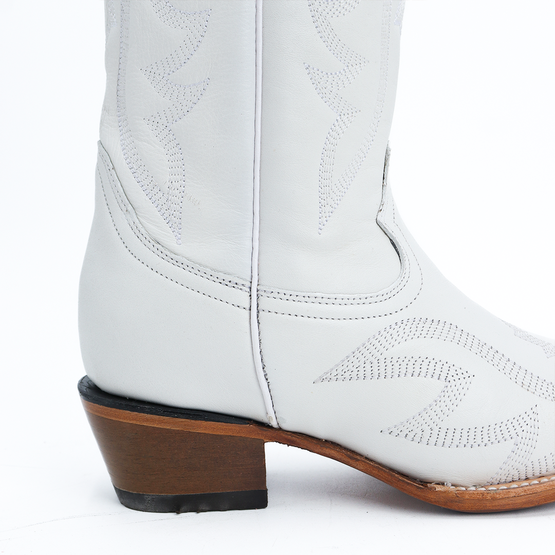 Bota Vaquera Lilian en Piel de Res PB301