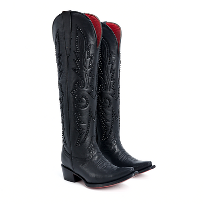 Bota Vaquera Pantera Rosa en Piel de Res PB312