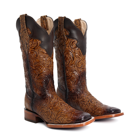 Bota Vaquera Tiana en Piel de Res PB208