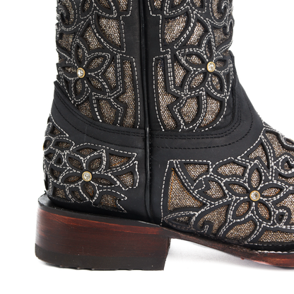 Bota Vaquera Gitana en Piel de Res PB210