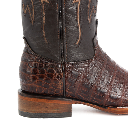 Bota Exótica en Piel de Cocodrilo PB405
