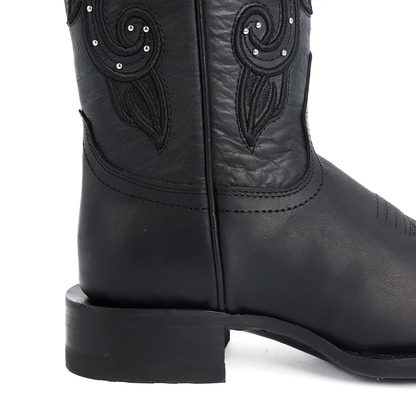 Bota Vaquera Carola en Piel de Res PB304