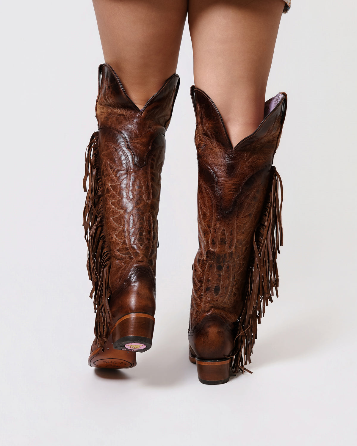 BOTA VAQUERA MOANA EN PIEL DE RES