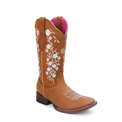 Bota Vaquera Dalia en Piel de Res PB202